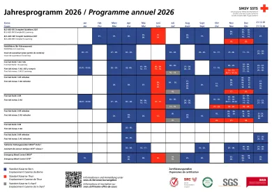 Jahresprogramm 2026 Erste-Hilfe-Kurse